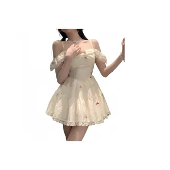 XIANSINIAO Short Sleeved Dress Women's
