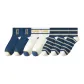 2 Blue Text Mother+2 White Double Stripe+3 Pinstripe