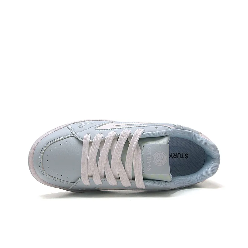 STUR YSN Low Top Skateboard Shoes Women's Aqua Moonlight-4