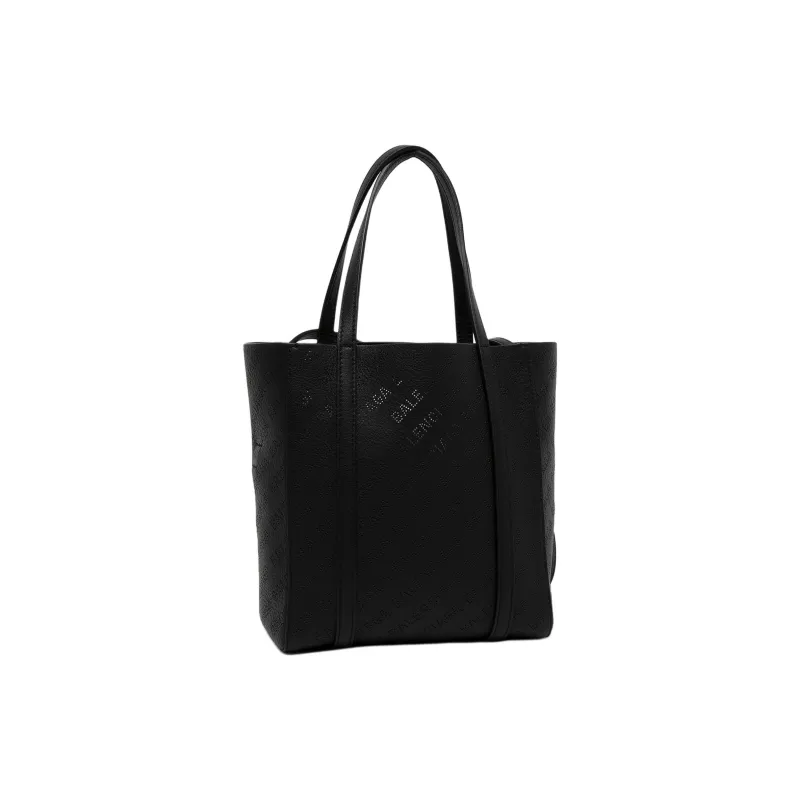 Balenciaga Everyday Leather Tote Bag, Shopping Bag, Shoulder Bag, Handbag Extra Mini Women's Black-1