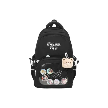 O'ROTA Nylon Backpack Unisex Multicolor