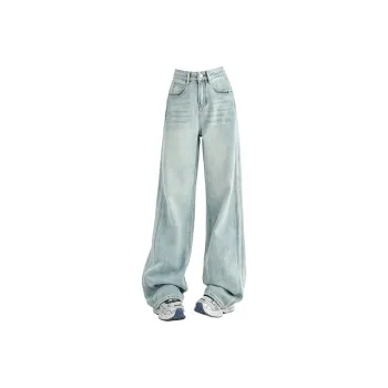 Ordifen Jeans Women's Light Blue