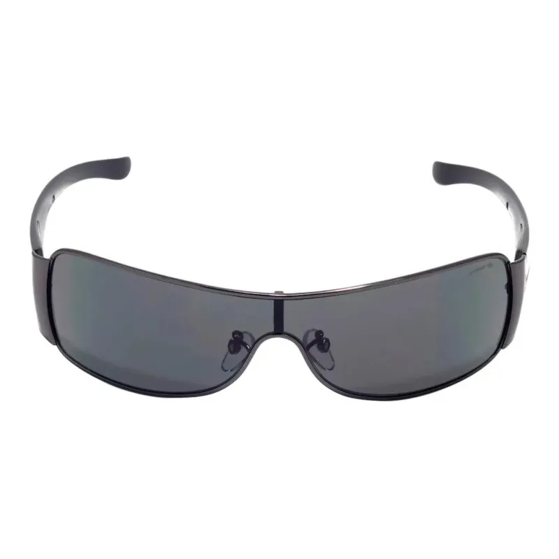 Sting Acetate Metal Irregular Shape Sunglasses Unisex Black-1