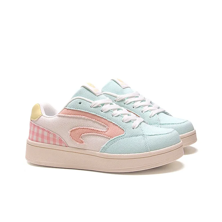 STUR YSN Low Top Skateboard Shoes Women's Moon Pink-3