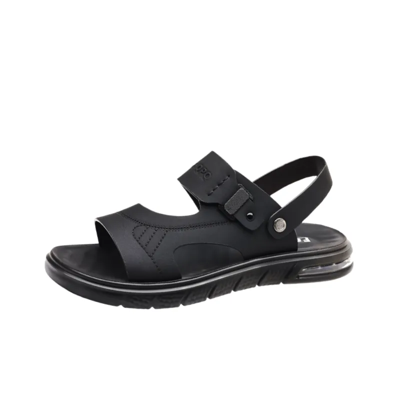Bindu Beach Sandals Men Black, Brown-0