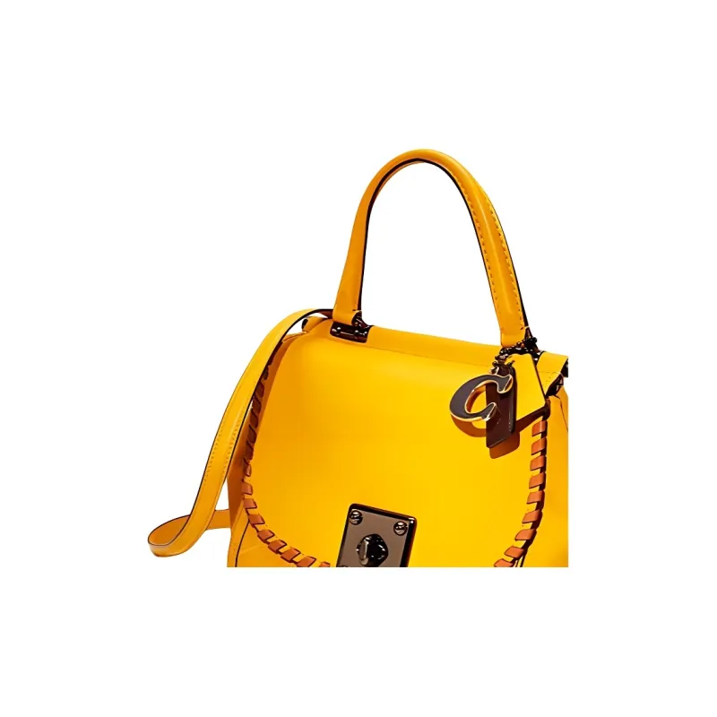 COACH Drifter Leather Handbags Shoulder Bags Women's Dark Color Multicolor-2