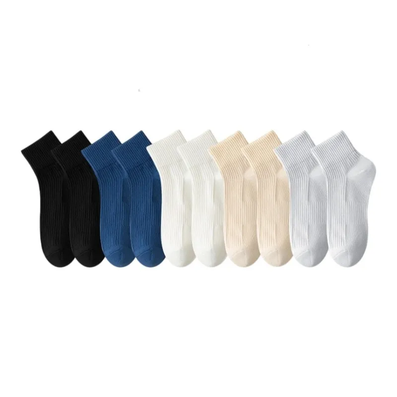 7 SEVFUN Mid Calf Socks Unisex Combo Set-32