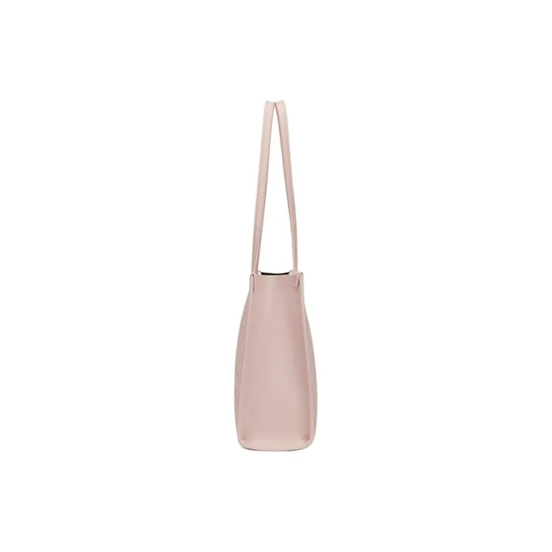 ST&SAT Synthetic Leather Tote Handbag, Shoulder Bag Women's Jade White/Pink-7