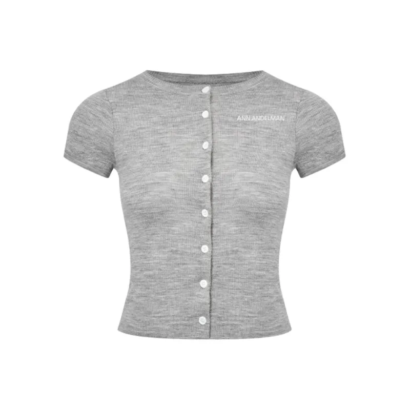 Ann Andelman Knitwear Women's Gray-0