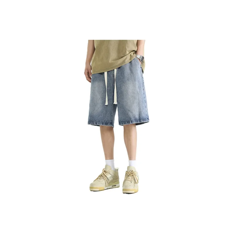 OPMO Denim Shorts Unisex-5