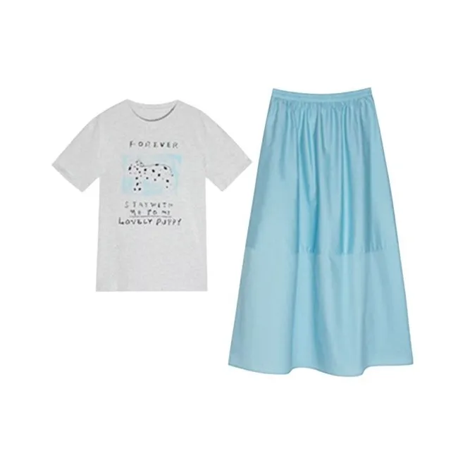 HUINIAN Two Piece Skirt Sets Women's-0