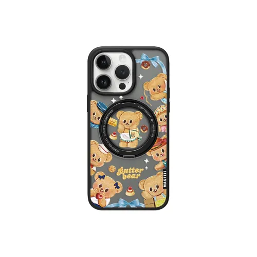 Marsfield Acrylic Material Skin Touch 360 Rotating Pivot Phone Cases Compatibility  Apple 16/15/14/13 Pro/Pro Max