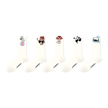 Gentle Welcome Mid Calf Socks Women's 5 Pack