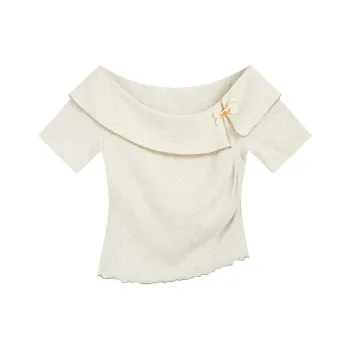ZIHAN Knitwear Women's Beige Gold