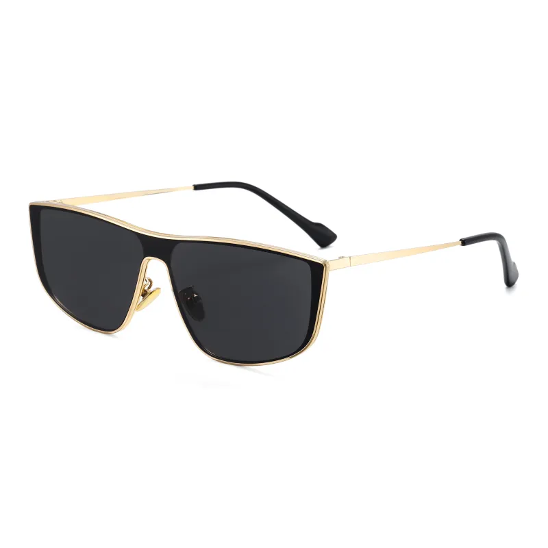 COLORE.IN Alloy Irregular Shape Sunglasses Unisex-4