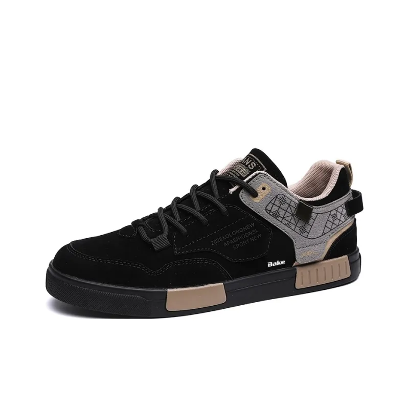 BAKE Slip Resistant, Lightweight, And Breathable Low Top Skateboard Shoes Men's-10