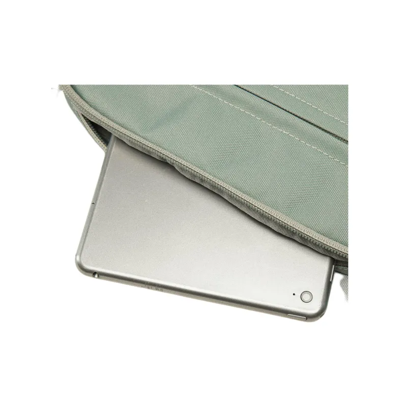 LiNing Polyester Backpack Regular Unisex Ore Gray & Grass Jasmine Green & Pearl White-15