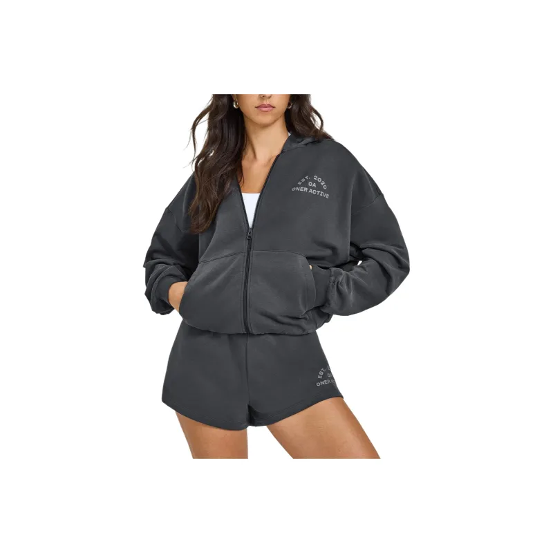 ONER ACTIVE Jacket Women's Charcoal Gray-0