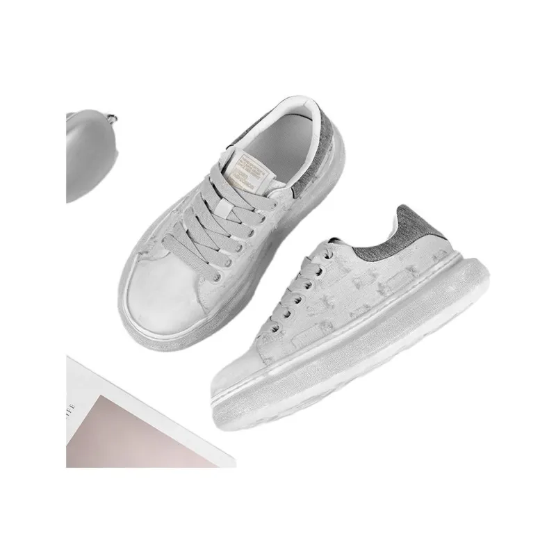 Mo Xu Wear resistant And Lightweight Low Top Skateboard Shoes Men's-2