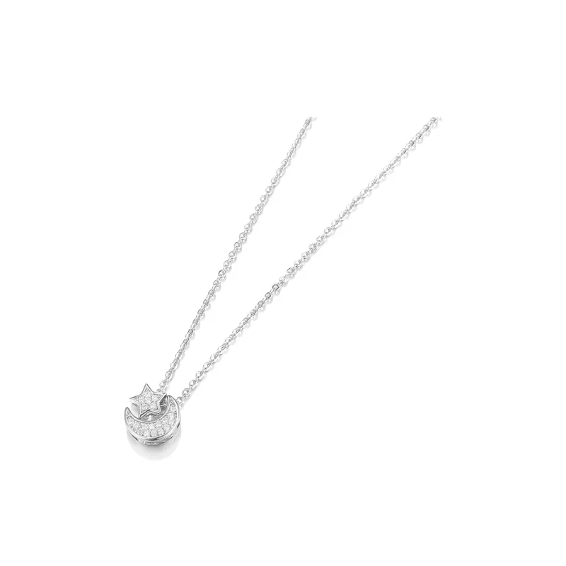 Clect Synthetic Cubic Zirconia Necklaces Women's-1