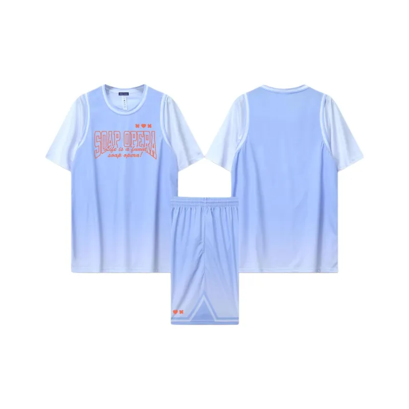 SOAP OPERA Basketball Suit Unisex-3
