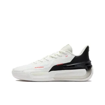 361° Slip Resistant And Abrasion Resistant Coverage Low Top Basketball Shoes Men's White