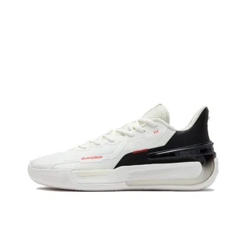 361° Slip Resistant And Abrasion Resistant Coverage Low Top Basketball shoes melissa Men's White