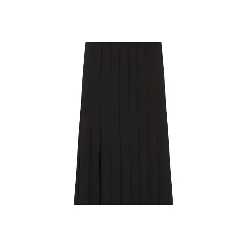 MaxMara Casual Long Skirt Women's Black-3