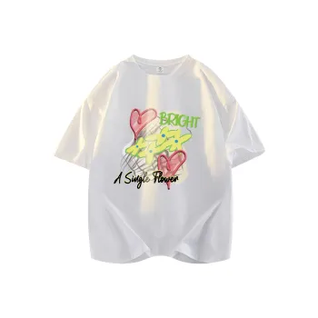 FOREVER 21 Drop Shoulder Sleeve T Shirt Women's