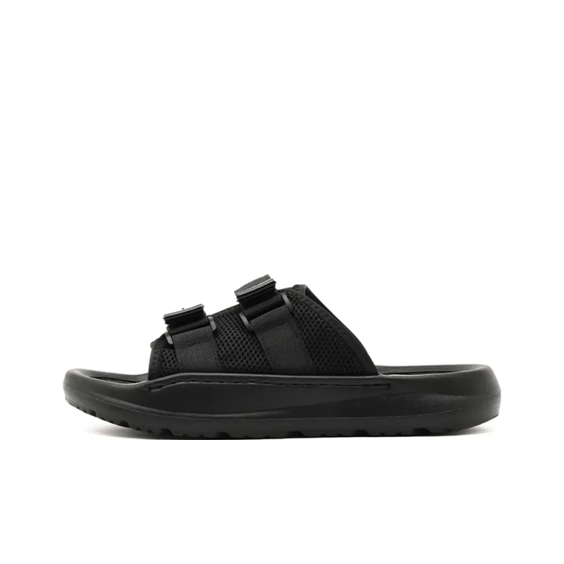 WEISHIBANGWEI Slip Resistant Odor Resistant Slide Slippers Men's Black-0