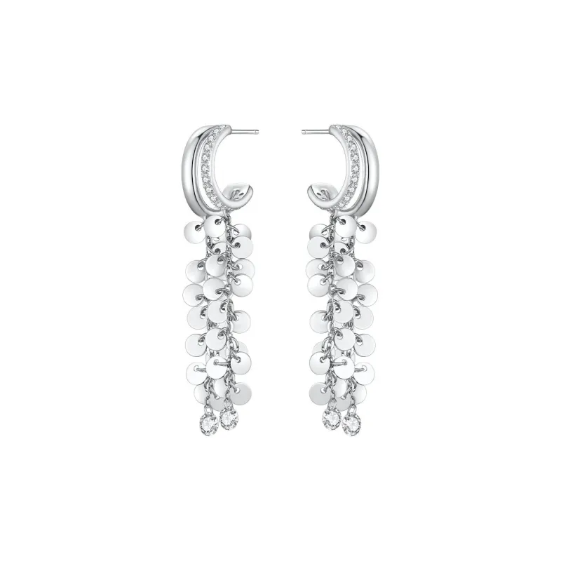 ZEGL S925 Silver Earrings Women's-0