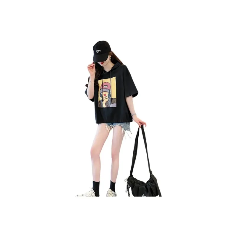 KAISER Drop Shoulder Sleeve T Shirt Women's-5