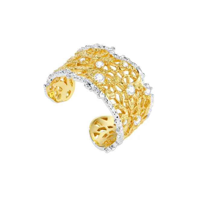 OOAK S925 Silver Fashion Versatile Ring Women's-13