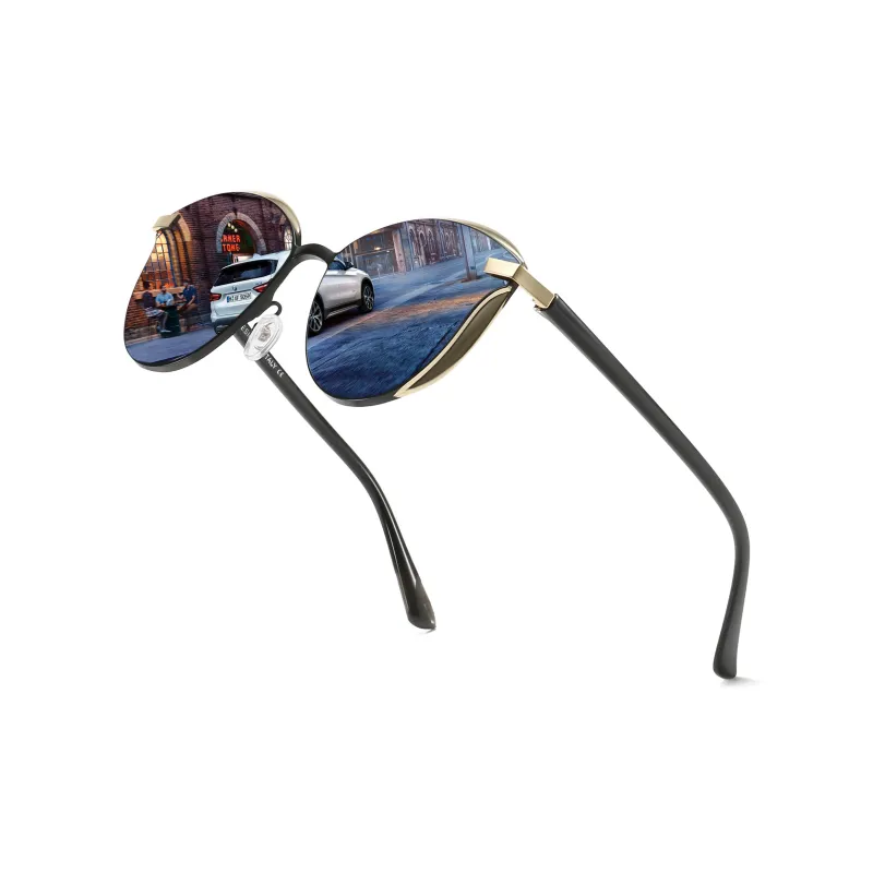 SOMAN TR90 Round Sunglasses Unisex-1