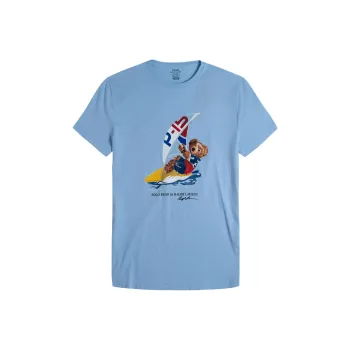 Polo Ralph Lauren SS24 T Shirt Men's Sky Blue
