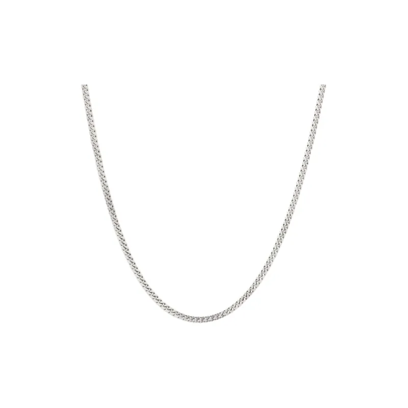 TOM WOOD 925 Sterling Silver Necklaces Unisex Silver-0