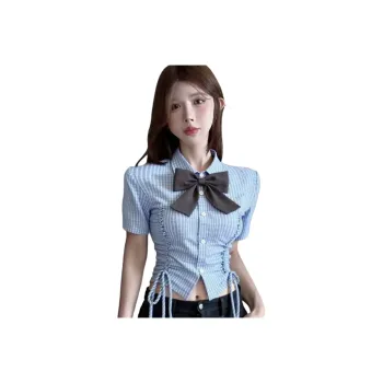 COVER TIME Shirts Women's Blue
