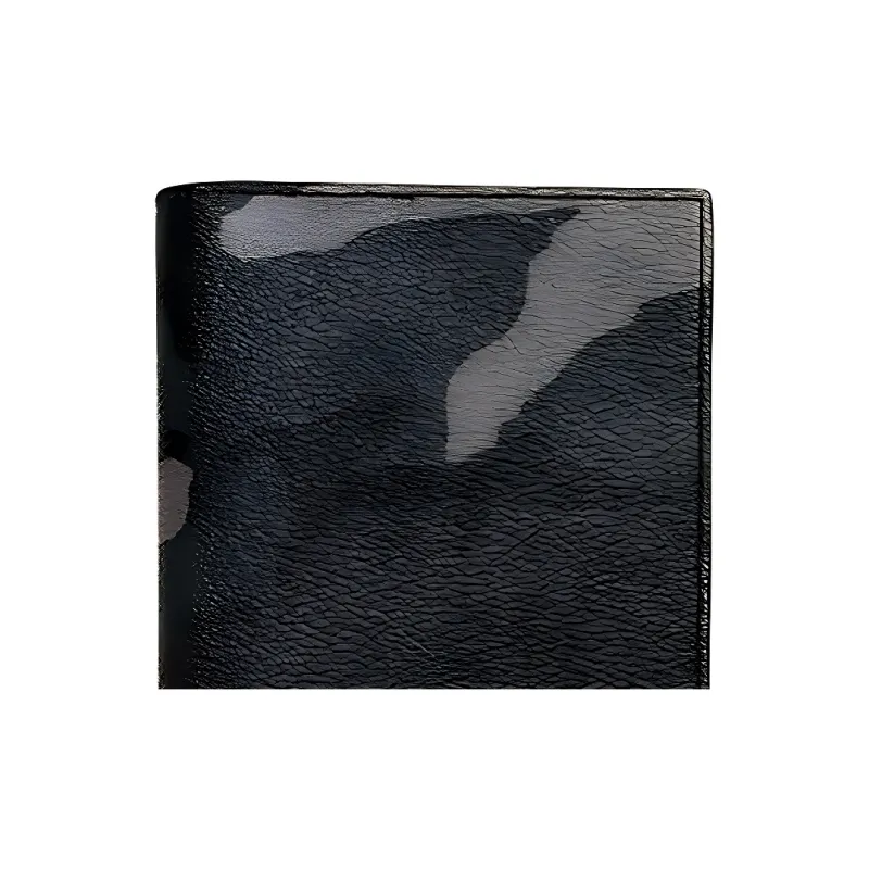 COACH Coated Canvas Wallet, Card Holder, Passport Holder Men's Camouflage Gray-2