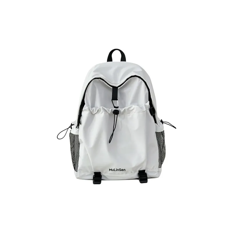 Mulinsen Oxford Backpack Laptop Bag Regular Unisex Black/Light Gray/Red/Orange/Khaki-1