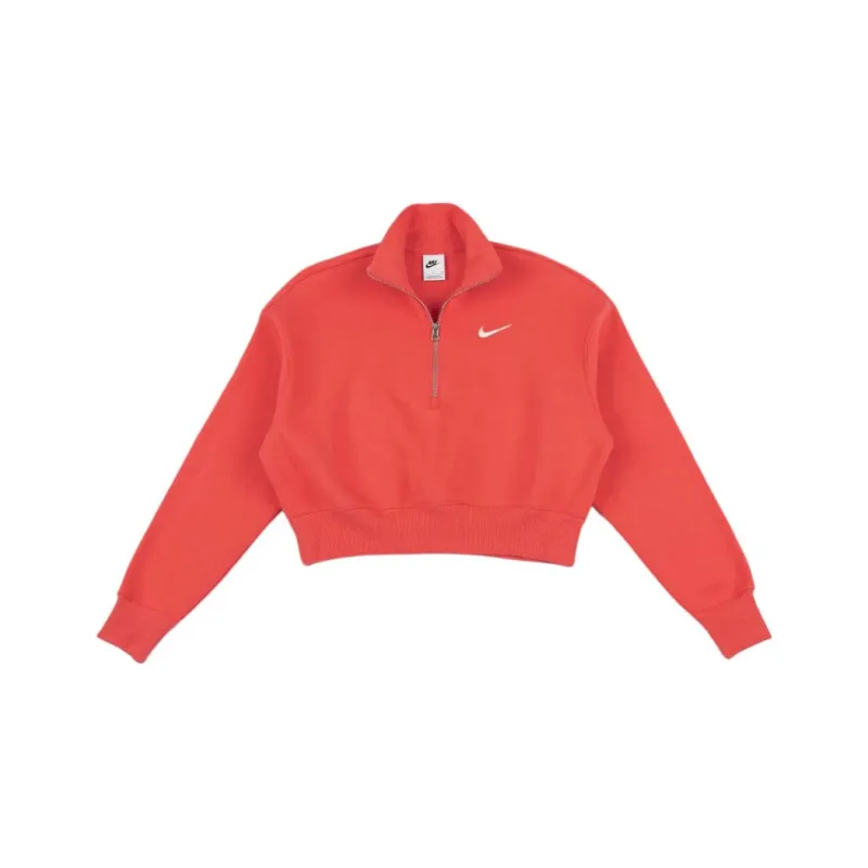 Nike Sweatshirt Women's Orange Red-0