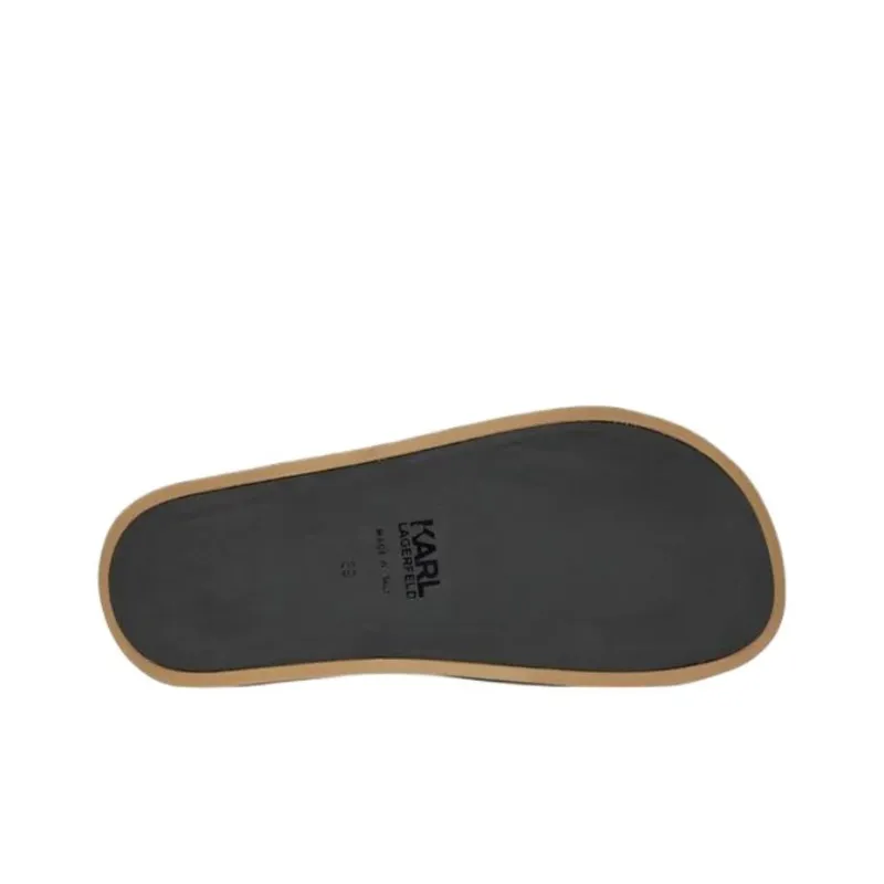 KARL LAGERFELD / Karl Lagerfeld Jeans Logo embossed Slides Women's-5