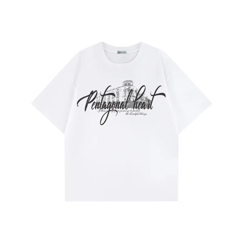 PENTAGONAL HEART T Shirt Unisex-5