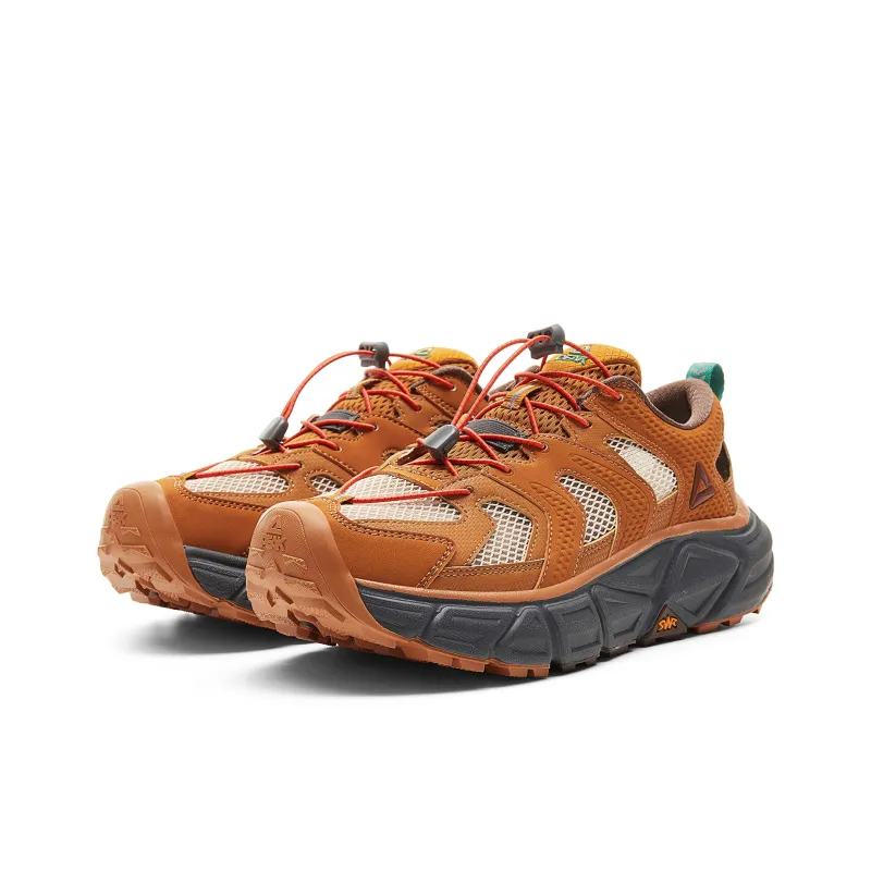 PEAK Cushioning, Slip Resistant, Rebound Low Top Running Sandal Men's Caramel-2