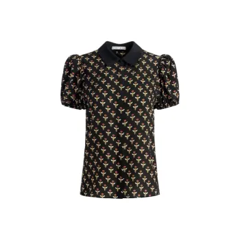ALICE+OLIVIA Willa Blouse