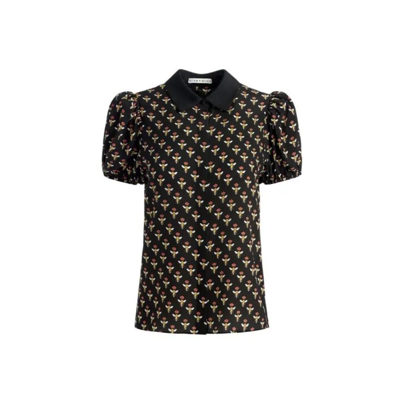ALICE+OLIVIA Willa Blouse-0
