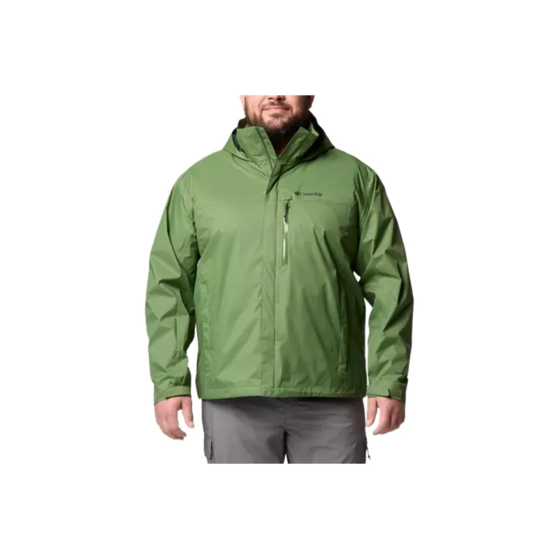Columbia Pouration™ II Jacket Men's Olive Green-0