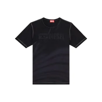 DIESEL T Adjust R13 Laser Faded Logo T Shirt