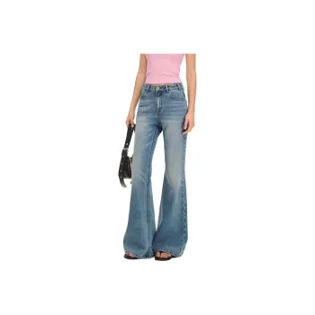 CLIMAX VISION Jeans Women's Capri Blue