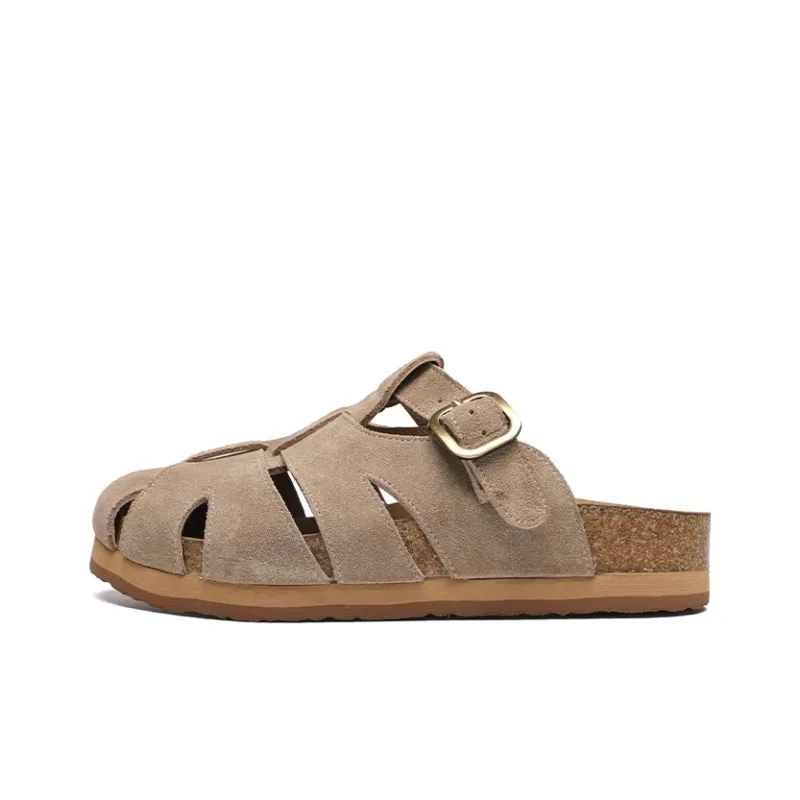 ZHR EVA Quiet Abrasion Resistant Closed Toe Slippers Women's-0