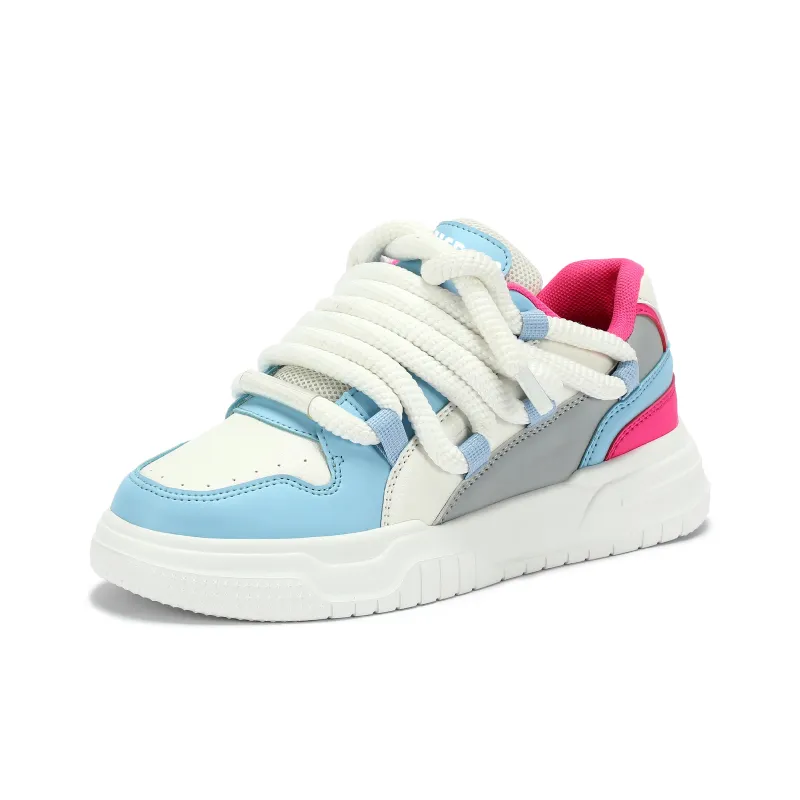 YUEDEMA Cushioning, Abrasion Resistant, Lightweight, Support, Height Increasing Low Top Skateboard Shoes Unisex-6